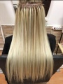 Evropské vlasy k prodlužování, světlá blond, 50-55cm VEHEN s.r.o.